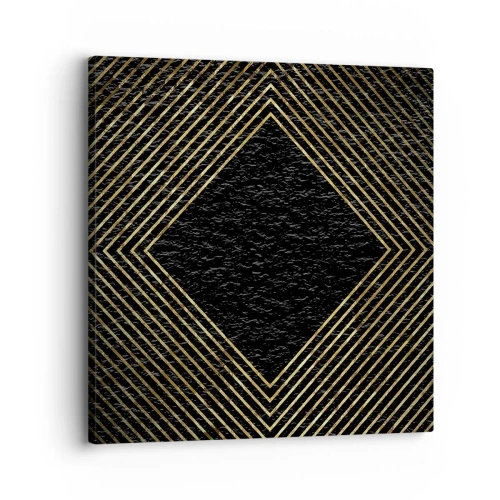 Obraz na plátně - Geometrie ve stylu glamour - 30x30 cm