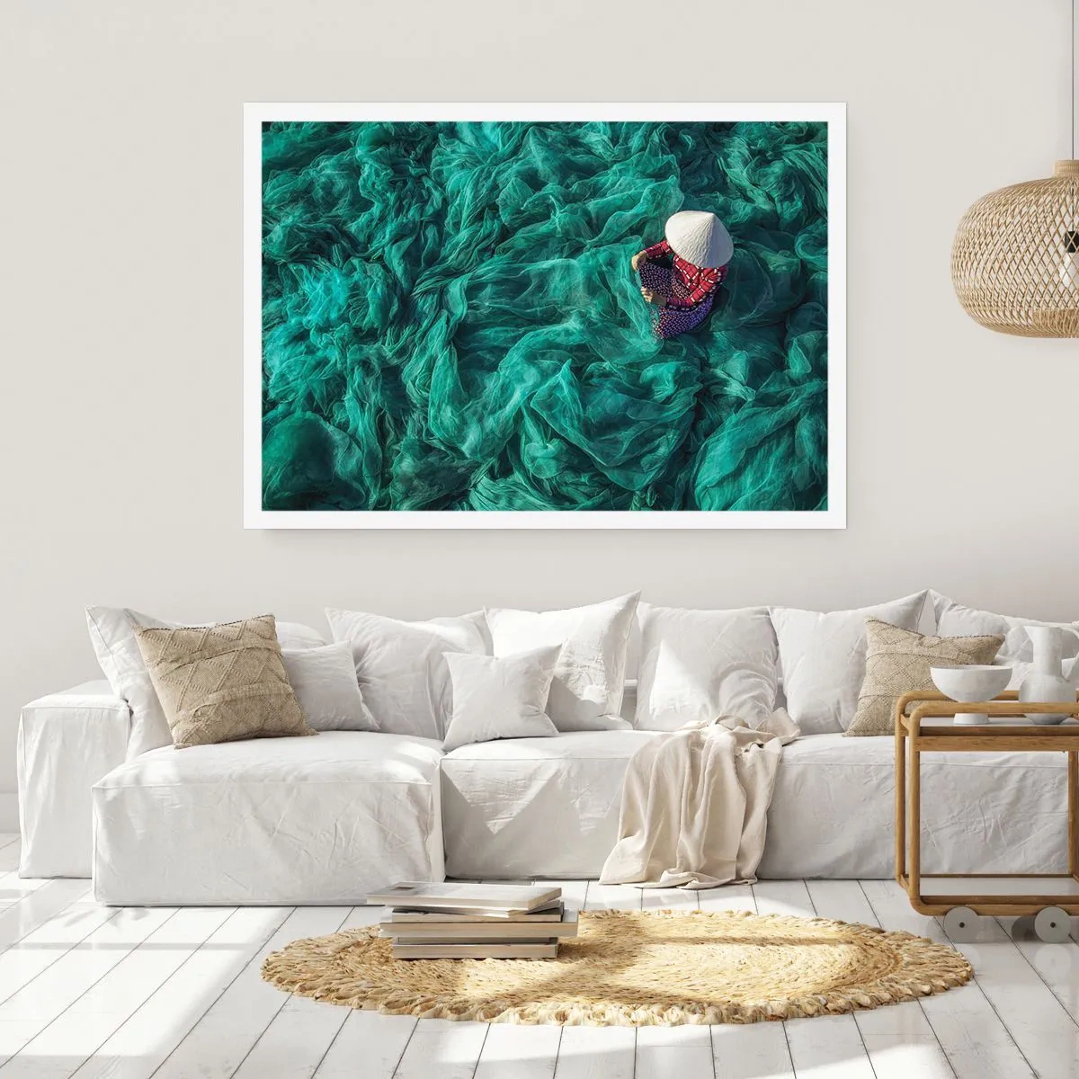 Plakát - V moři sítí - 70x50 cm