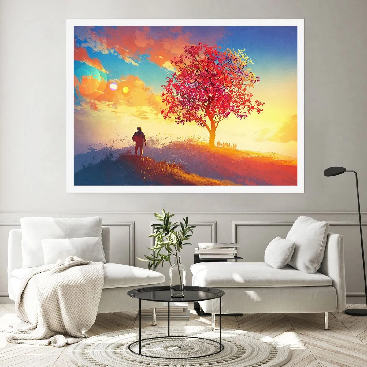 Plakát - Poutník u cíle - 100x70 cm