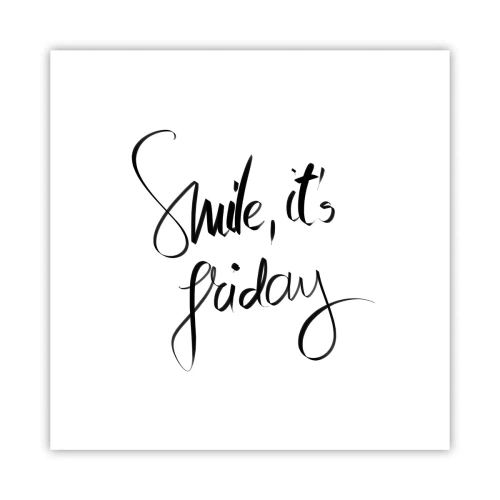 Plakát - Opravdová radost - 40x40 cm