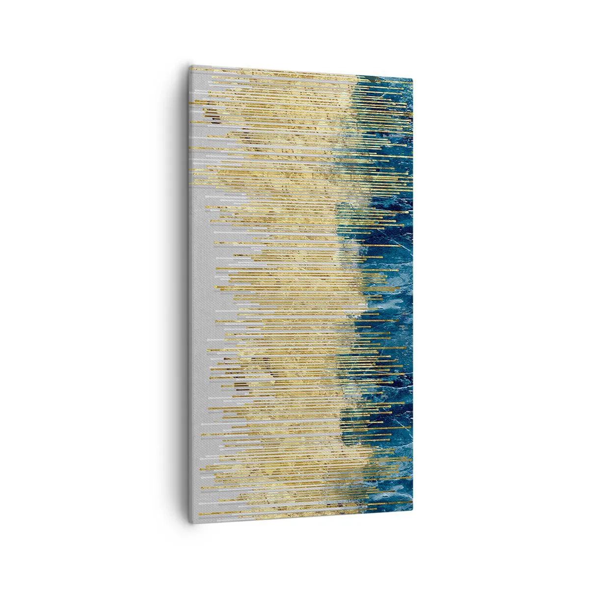 Obraz na plátně - Zlacená hranice - 55x100 cm