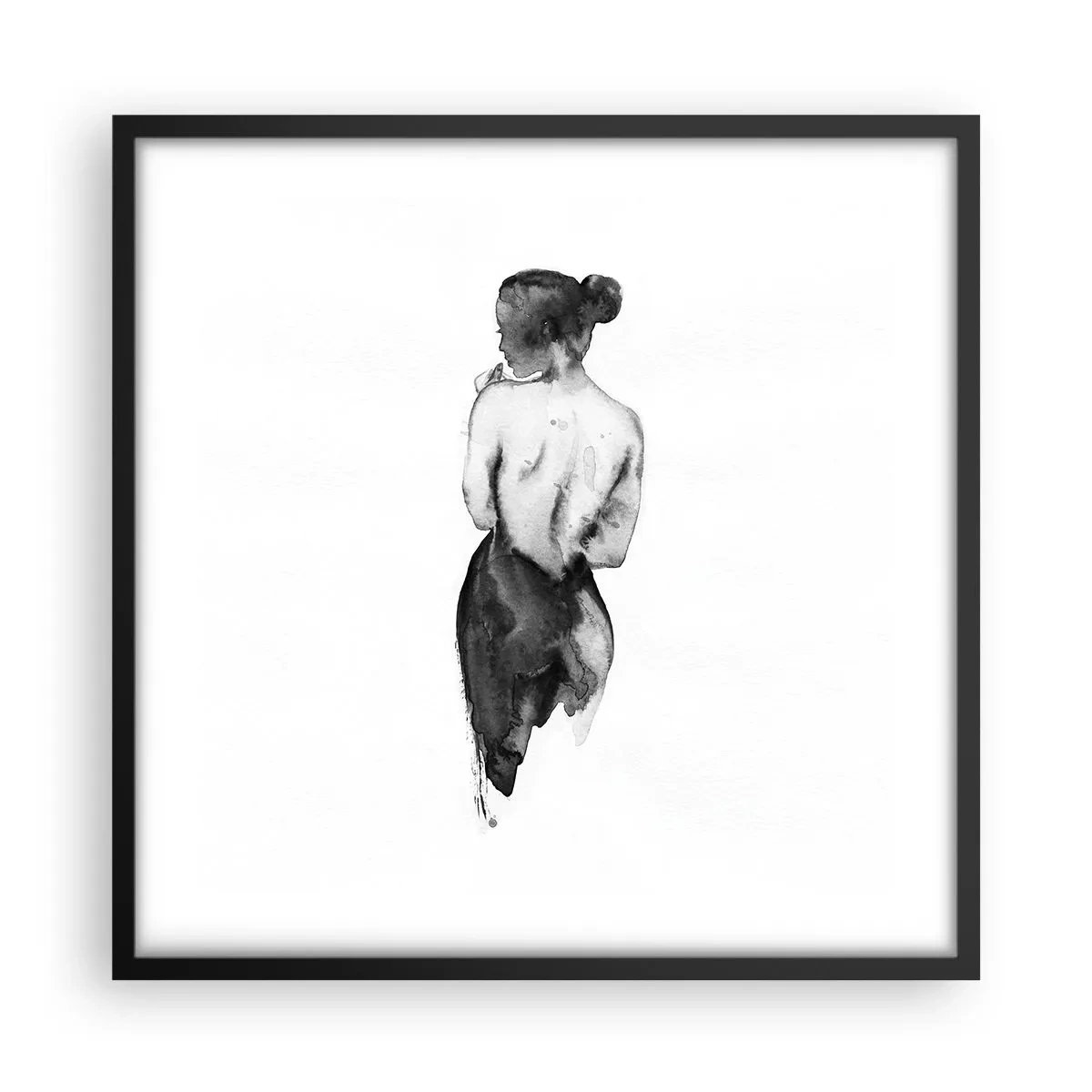 Plakát v černém rámu - Mizející svět - 50x50 cm
