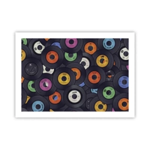 Plakát - Barvy klasiky - 70x50 cm