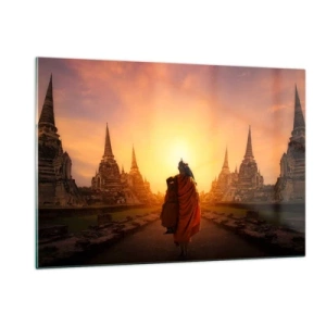 Obraz na skle - V klidu věčností - 120x80 cm