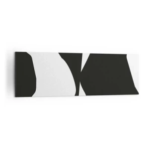 Obraz na plátně - Positive-negative - 160x50 cm