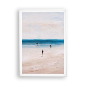 Plakát v bílém rámu - Přirozená potřeba - 70x100 cm