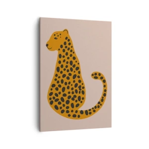 Obraz na plátně - Leopardní vzor je v módě - 50x70 cm