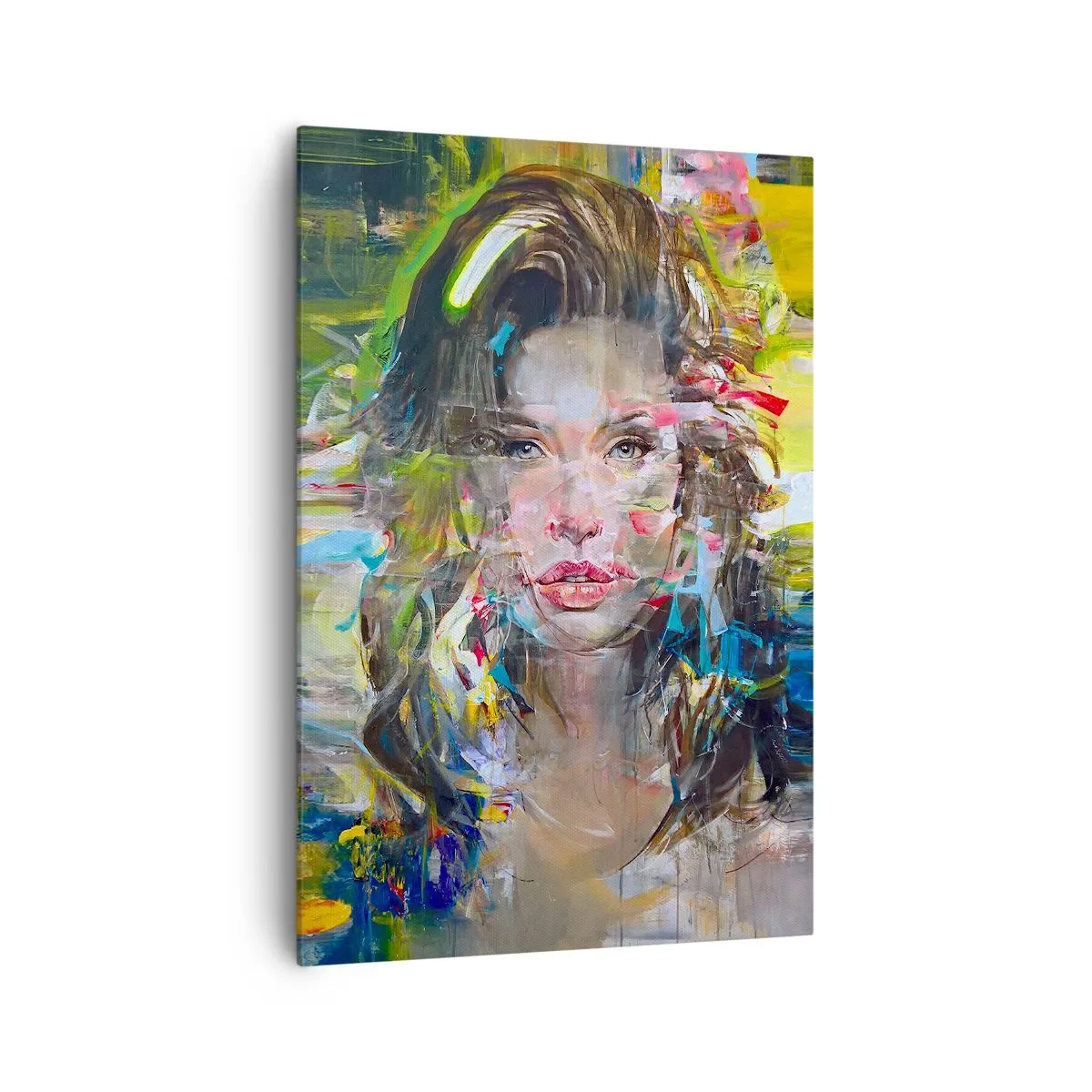 Obraz na plátně - Za závojem vzduchu - 70x100 cm