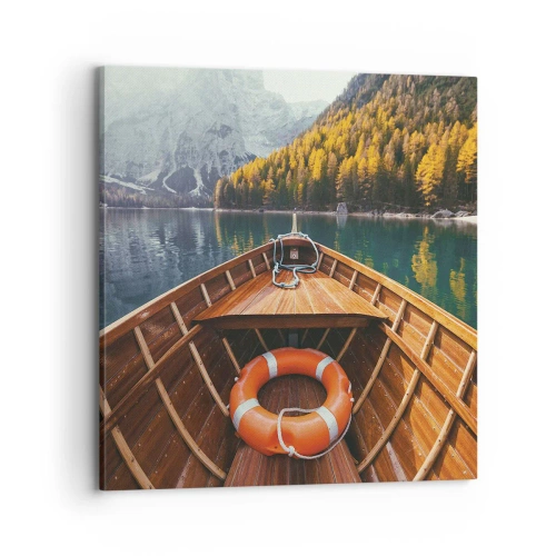 Obraz na plátně - Horská túra - 70x70 cm