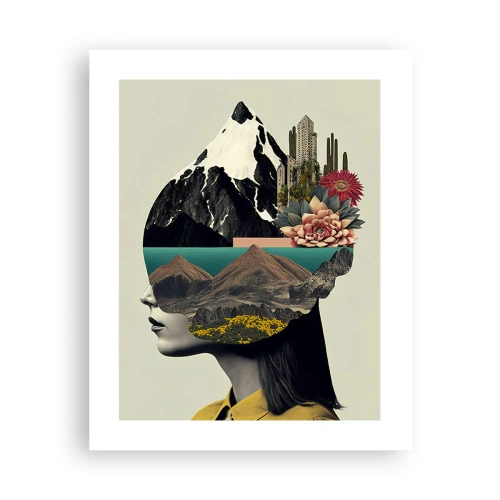 Plakát - Žena – vždy tajemství - 40x50 cm