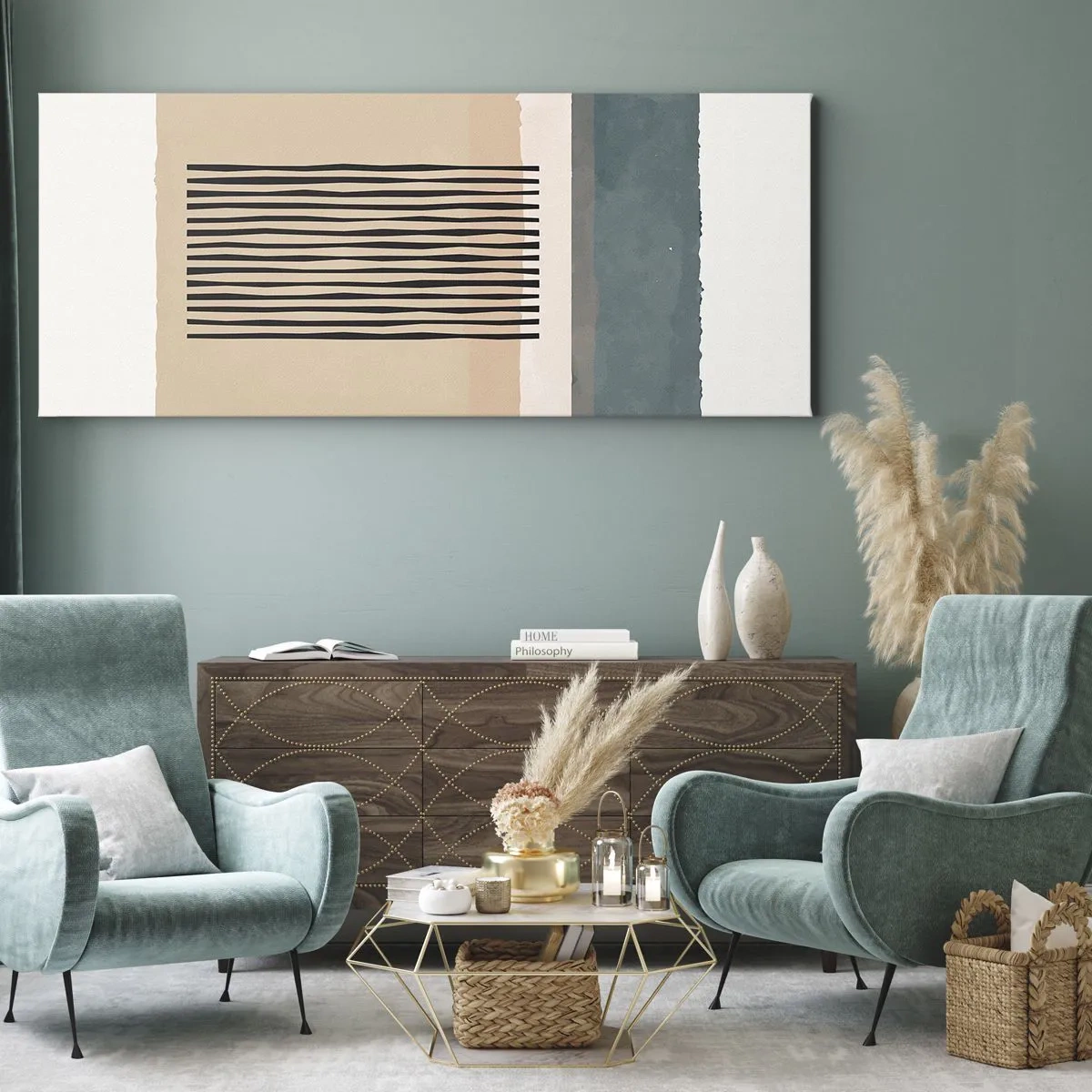Obraz na plátně - Všechno v pořádku - 100x40 cm