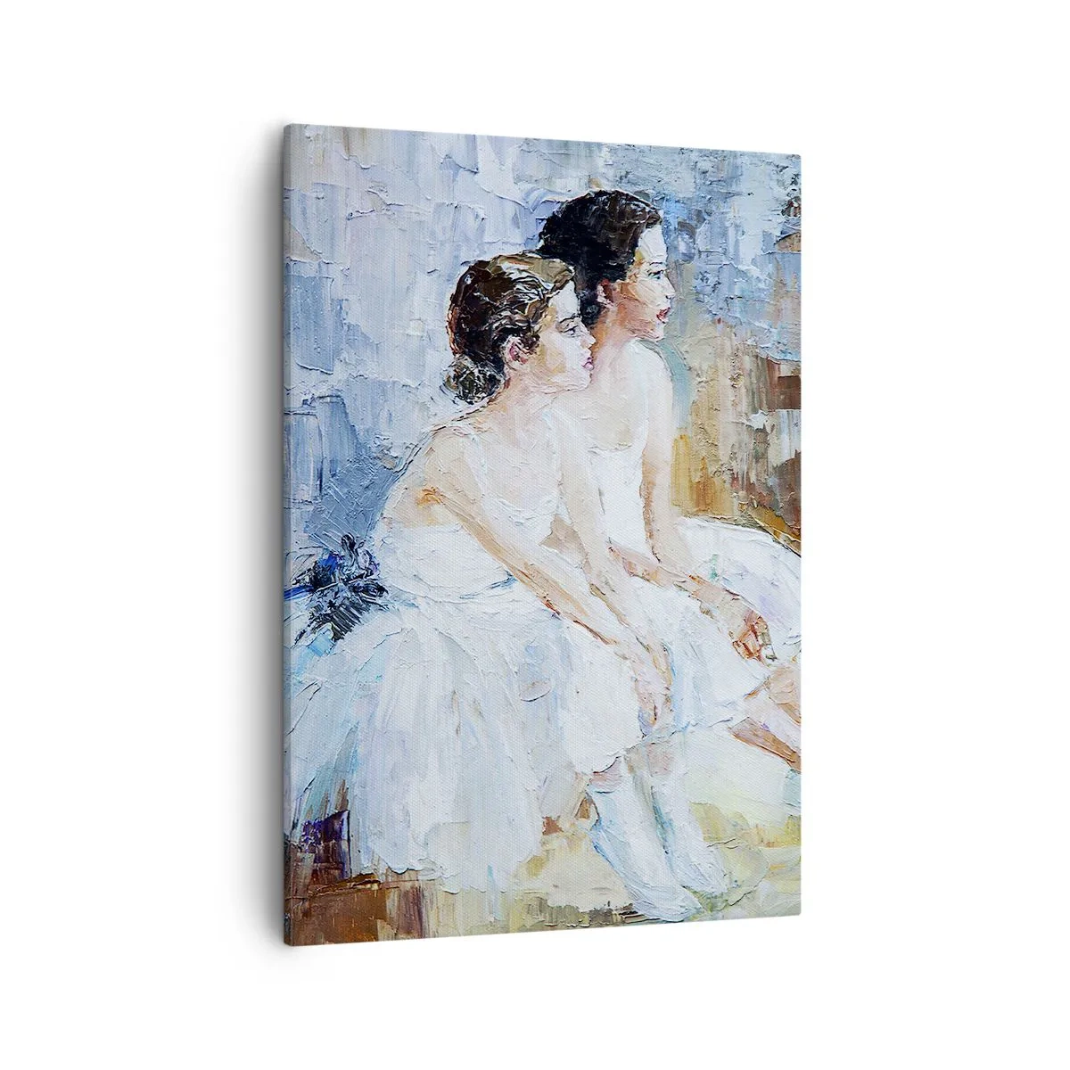 Obraz na plátně - Odpočinek mladých labutí - 50x70 cm
