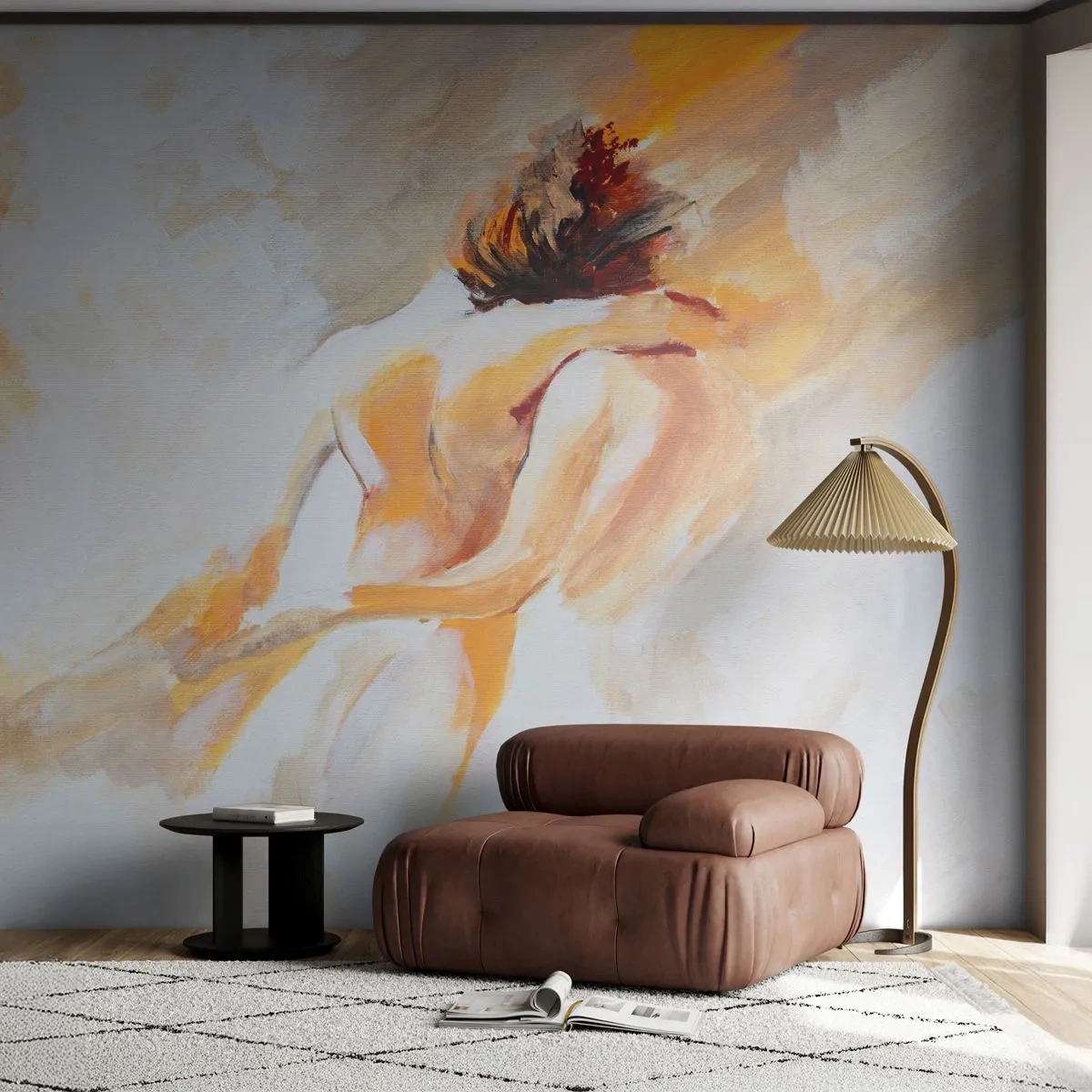 Fototapeta Premium Sand - Blízkost v nebi - Kus, Zamilovaný pár, Milovat - 450x315 cm