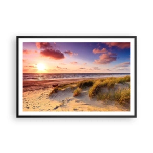 Plakát v černém rámu - Už v létě voní vzduch - 91x61 cm