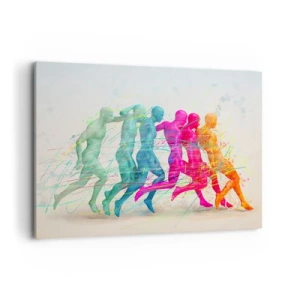 Obraz na plátně - Harmonie pohybu - 100x70 cm