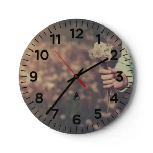 Nástěnné hodiny - Zastav je, prosím - 40x40 cm