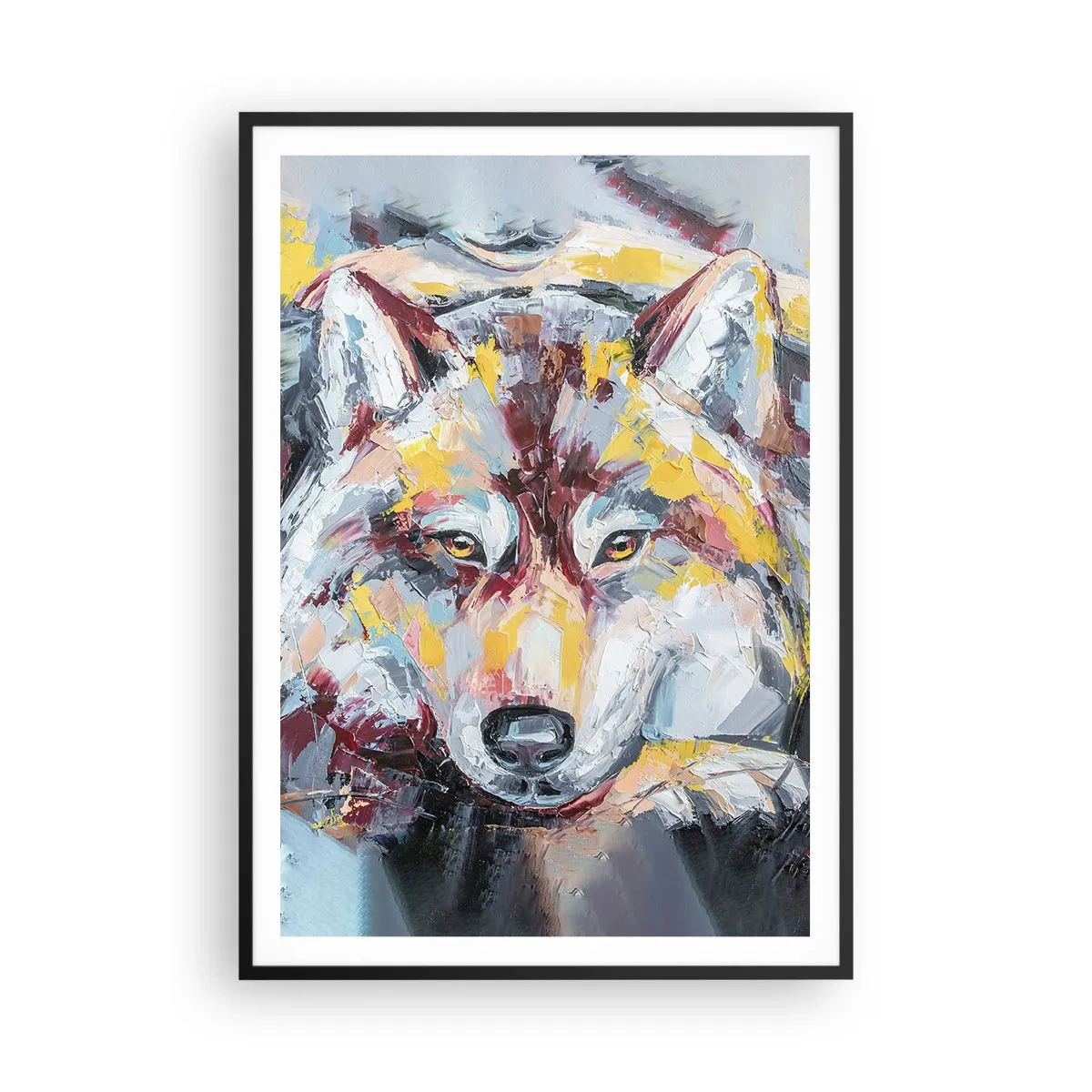 Plakát v černém rámu - Klid mezi blízkými - 70x100 cm