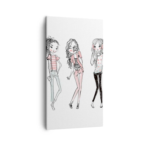 Obraz na plátně - Bude, bude zábava - 45x80 cm