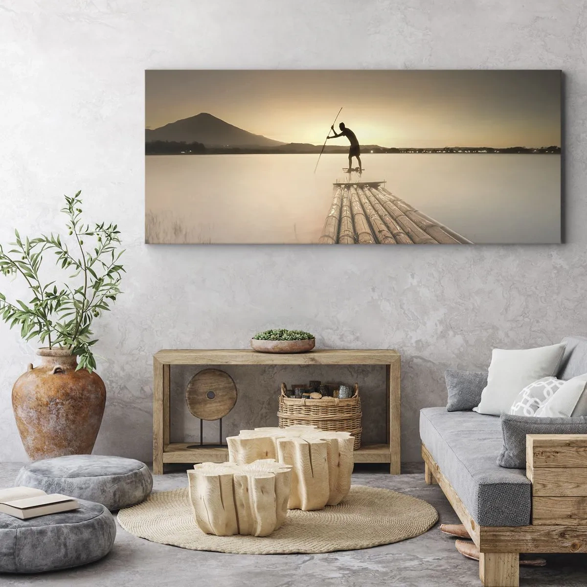 Obraz na plátně - Před odpočinkem - 160x50 cm