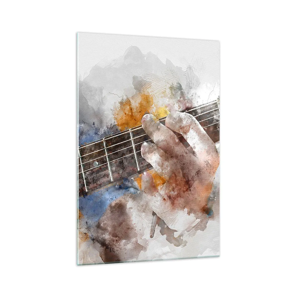 Obraz na skle - Poezie mezi strunami - 70x100 cm