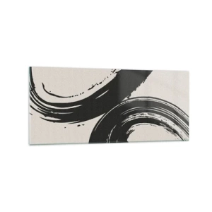 Obraz na skle - Rozmáchle a dokola - 120x50 cm