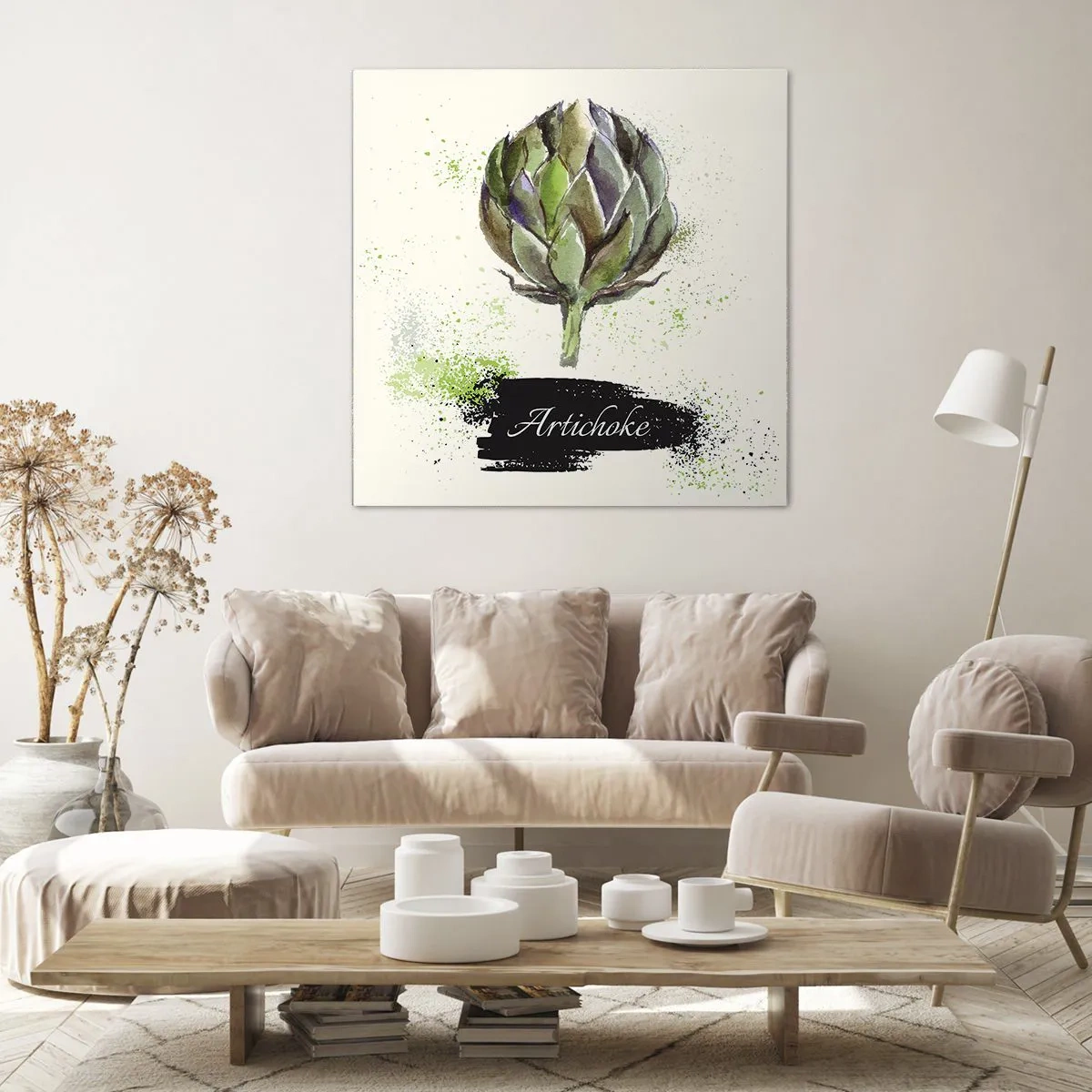 Obraz na plátně - Ať žije zelenina! - 40x40 cm