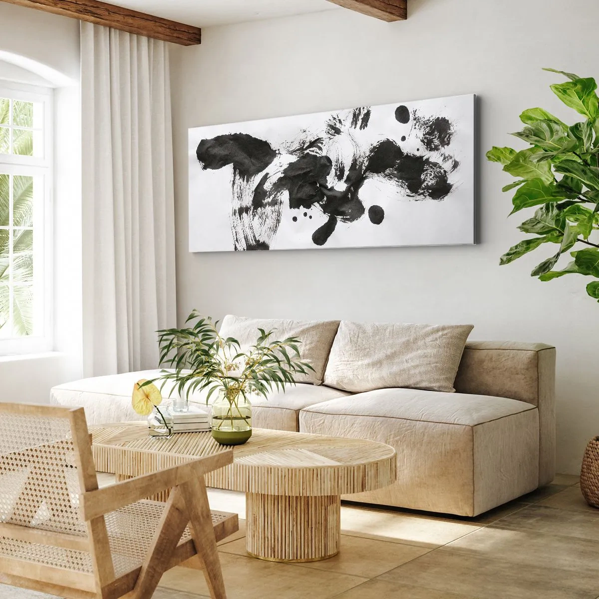 Obraz na plátně - Metoda v šílenství? - 100x40 cm