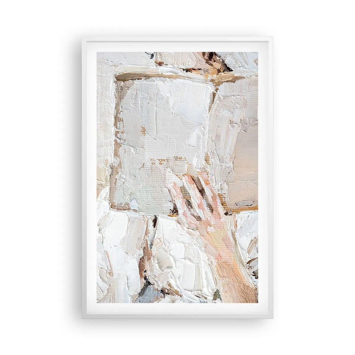 Plakát v bílém rámu - V jiném světě - 61x91 cm