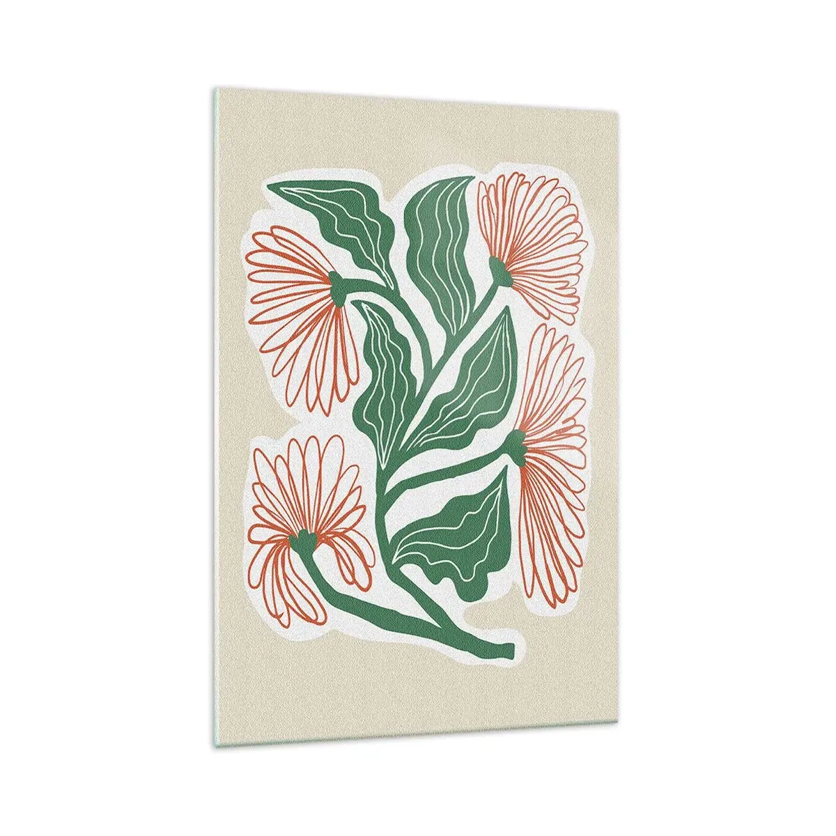 Obraz na skle - Lidové i moderní - 70x100 cm