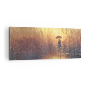 Obraz na plátně - Cítím, že se na mě někdo dívá - 100x40 cm