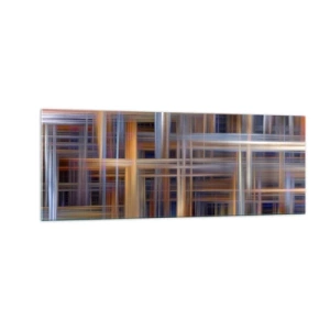 Obraz na skle - Utkané ze světla - 140x50 cm