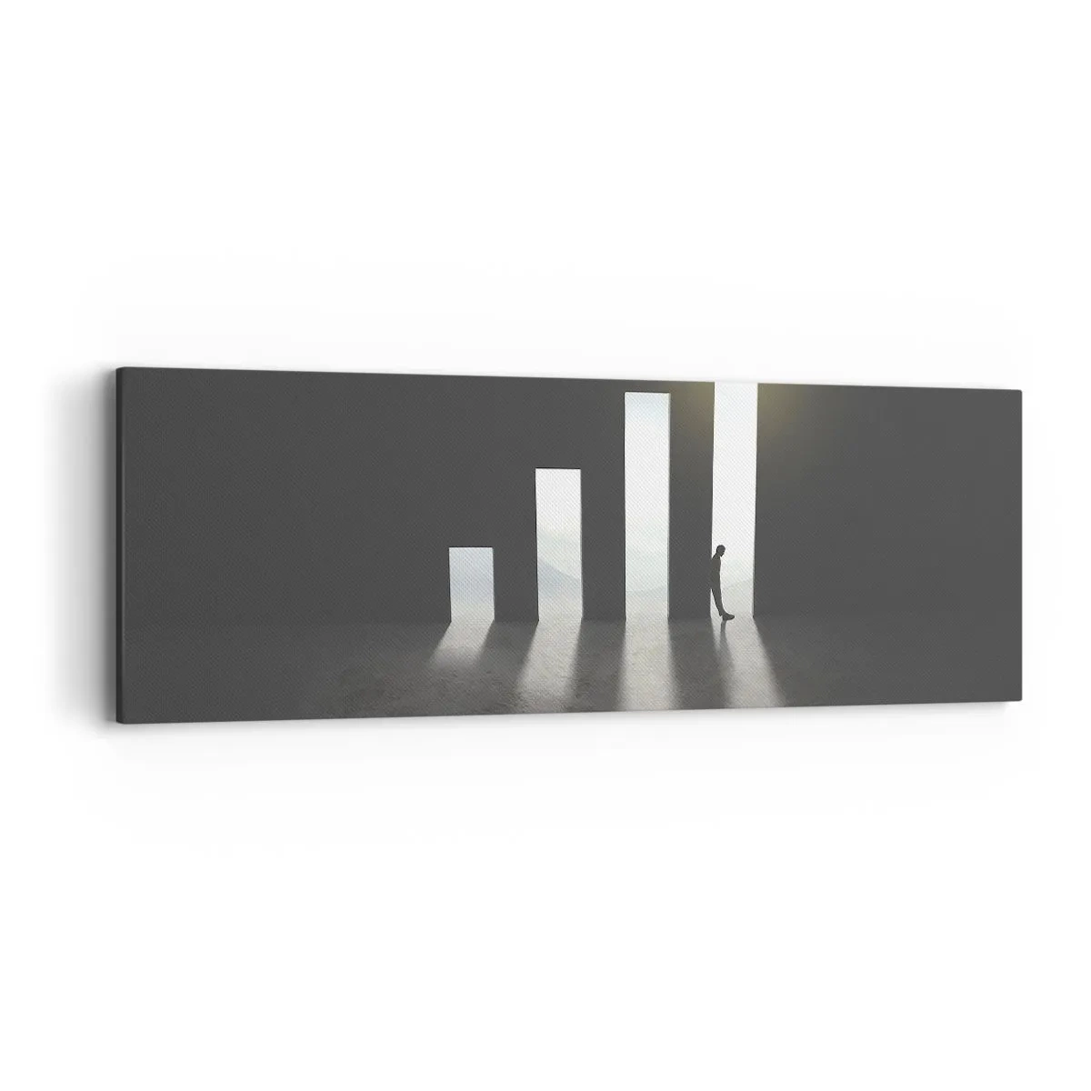 Obraz na plátně - Úspěch – imprese - 90x30 cm