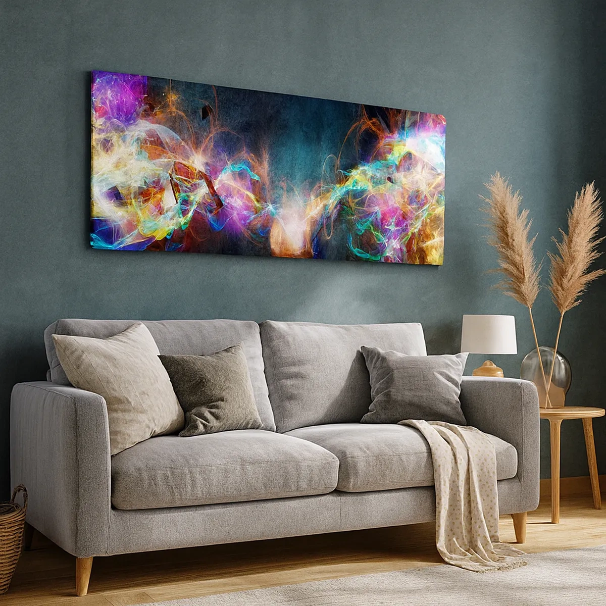 Obraz na plátně - Radostně proti tmě - 30x30 cm