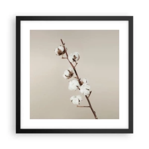 Plakát v černém rámu - U zdroje měkkosti - 40x40 cm