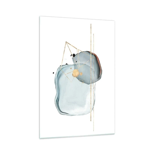 Obraz na skle - Studie kapky - 70x100 cm
