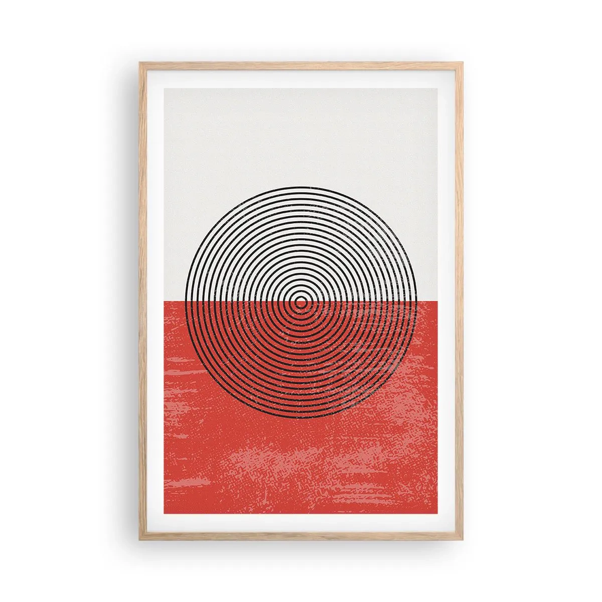 Plakát v rámu světlý dub - Přesný zásah - 61x91 cm