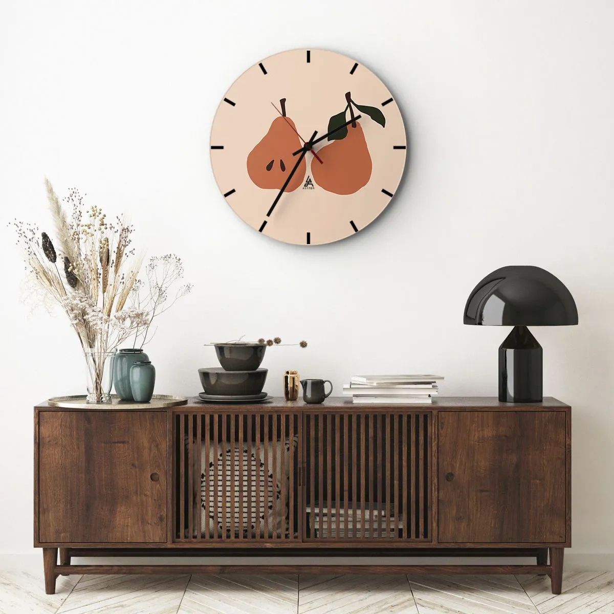 Nástěnné hodiny - Čirá sladkost - 30x30 cm