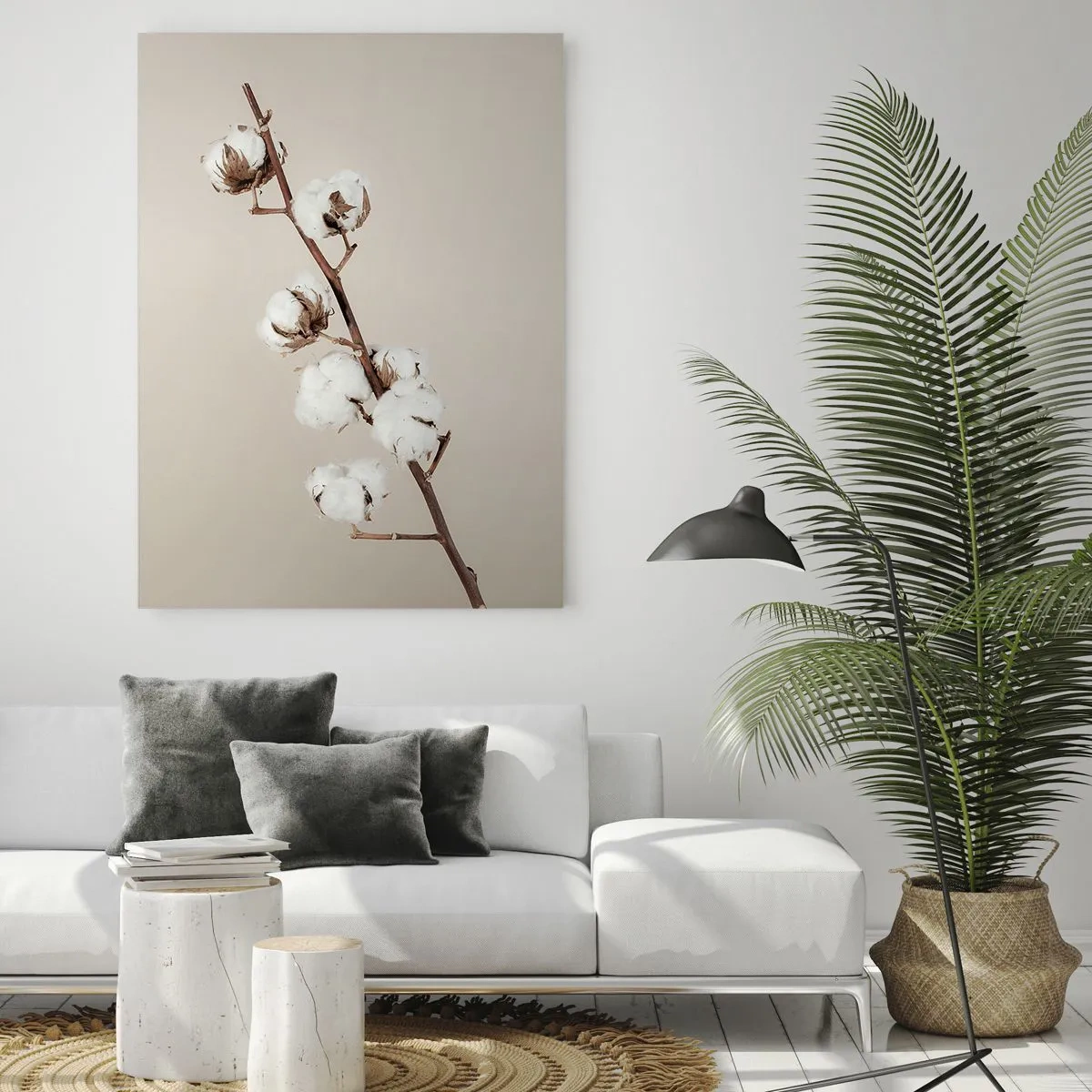 Obraz na skle - U zdroje měkkosti - 50x70 cm