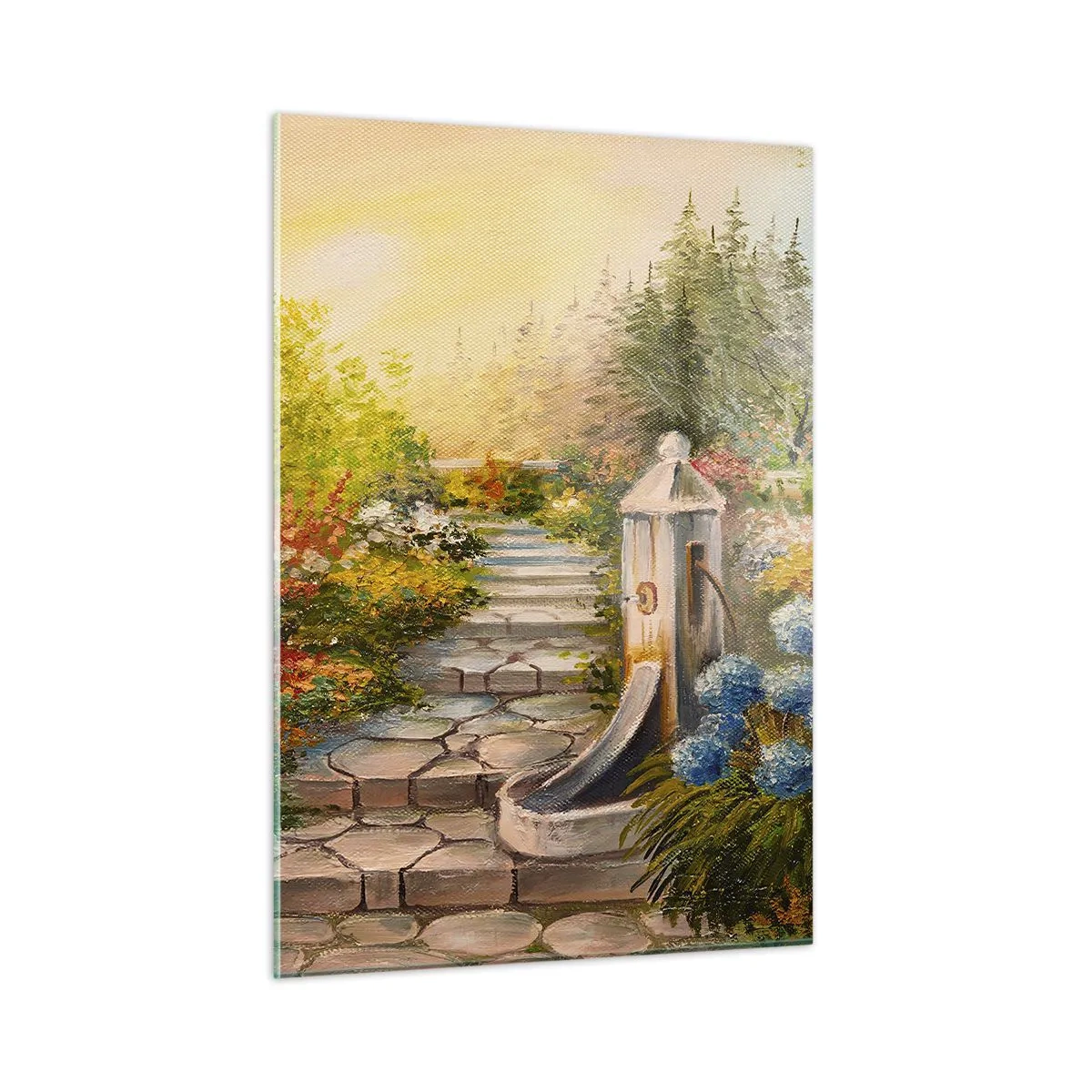 Obraz na skle - V plném rozkvětu - 50x70 cm