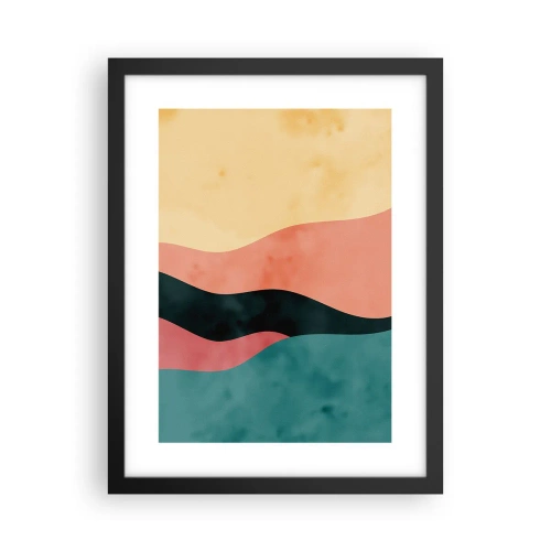 Plakát v černém rámu - Kompatibilní nesoulad - 30x40 cm