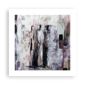Plakát - Tajemná trojice - 40x40 cm