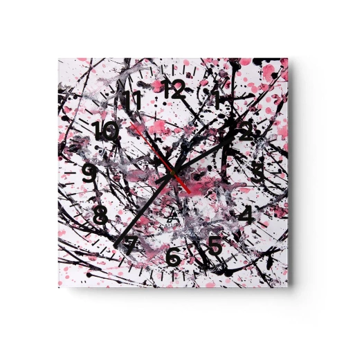 Nástěnné hodiny - Pomíjivá povaha života - 30x30 cm