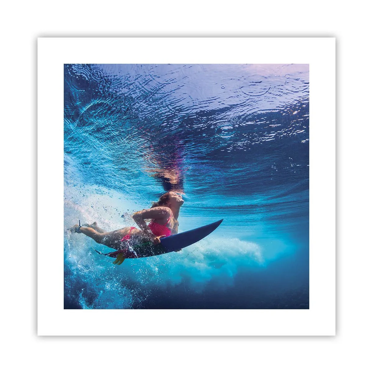 Plakát - Hloubka radosti - 40x40 cm