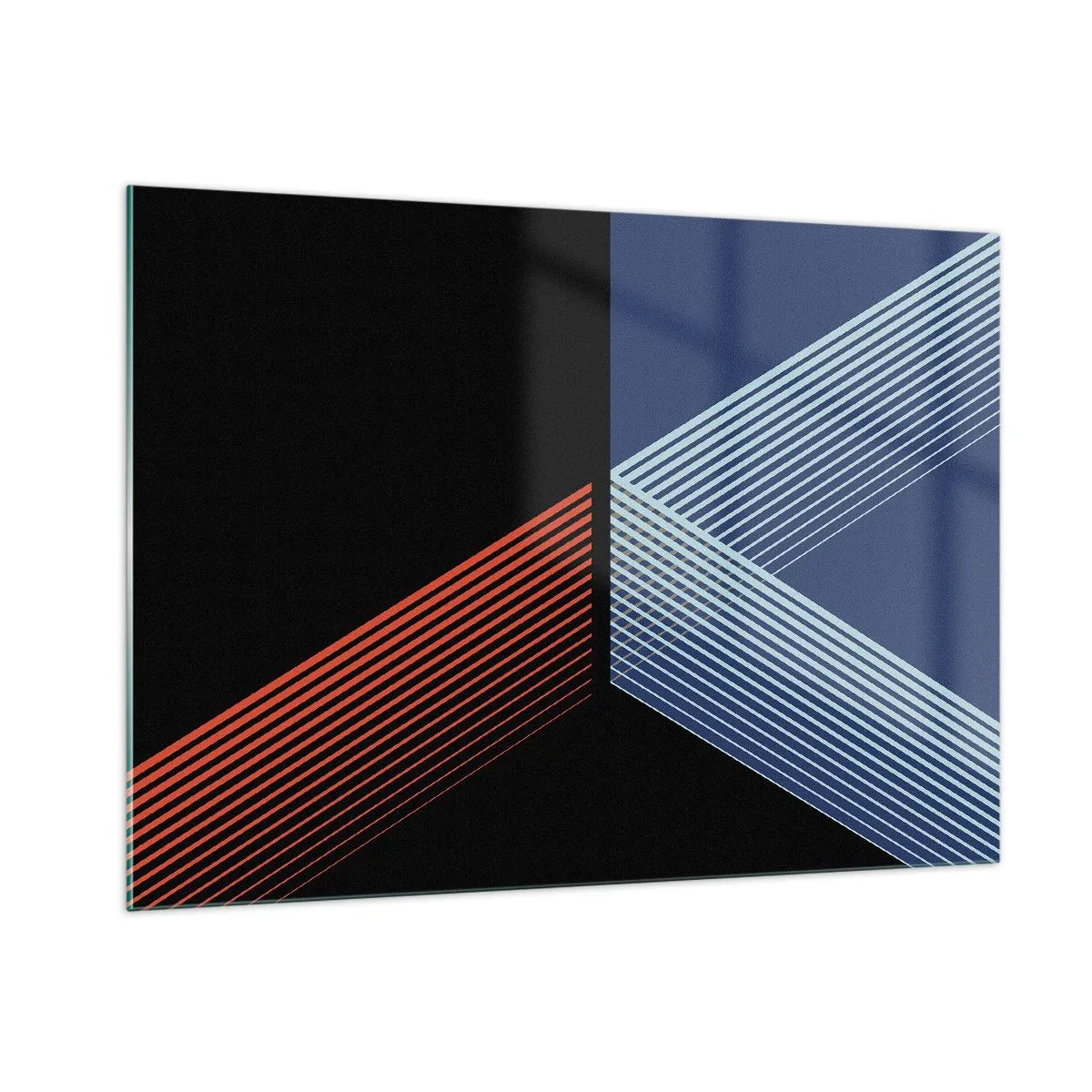 Obraz na skle - Jednoduchý příběh - 100x70 cm