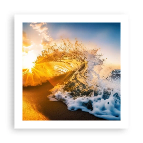 Plakát - Hra v písku - 50x50 cm