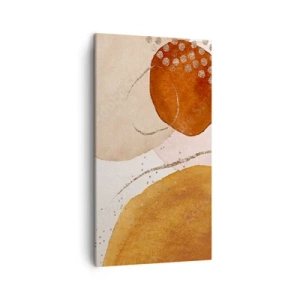 Obraz na plátně - Zaoblení a pohyb - 45x80 cm