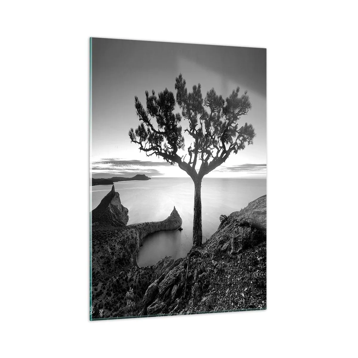 Obraz na skle - Klid až k horizontu - 50x70 cm