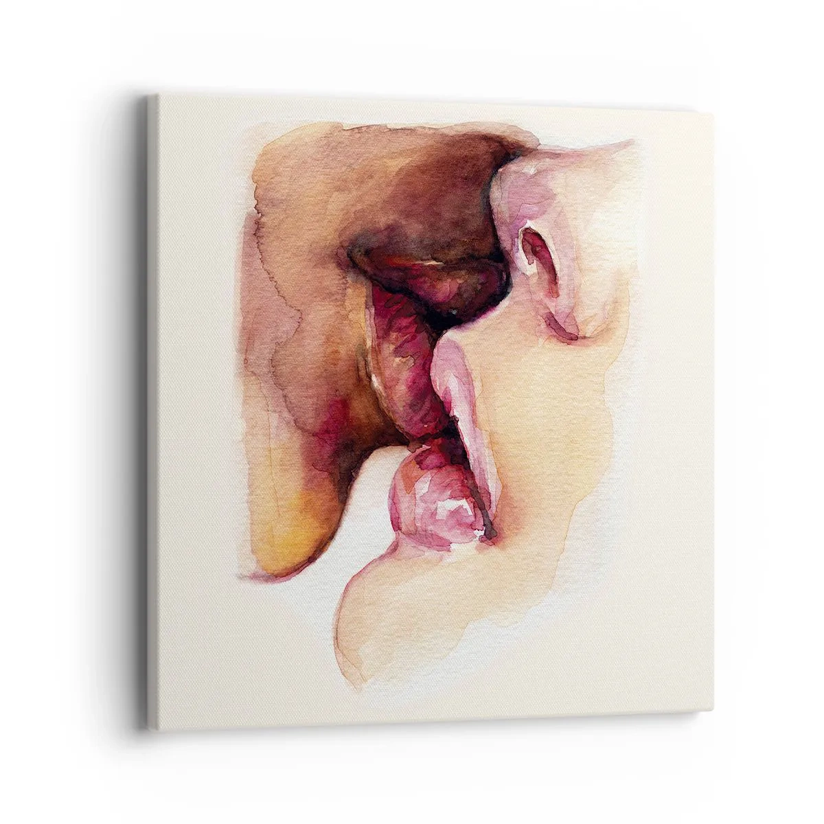 Obraz na plátně - Jako noc a den, země a nebe - 40x40 cm