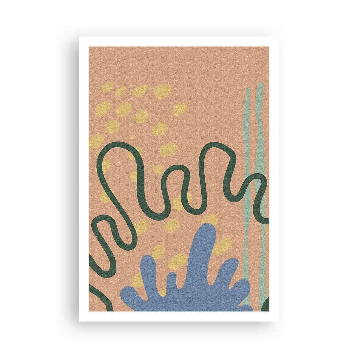 Plakát - Abstrakce: rozmanitost přírody - 70x100 cm