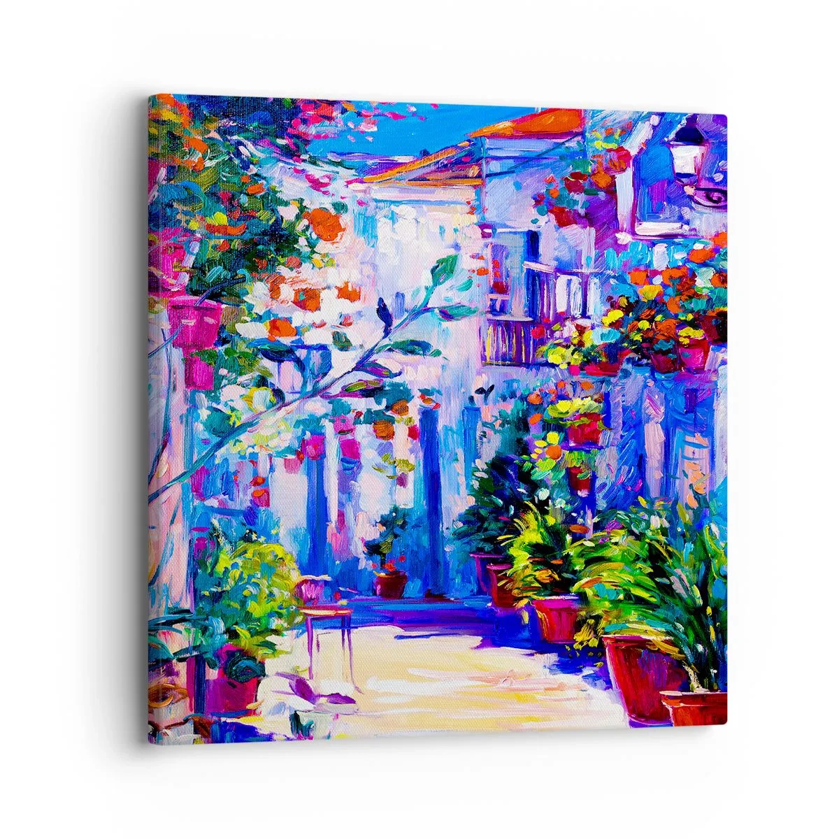 Obraz na plátně - Imprese - italská ulička - 30x30 cm